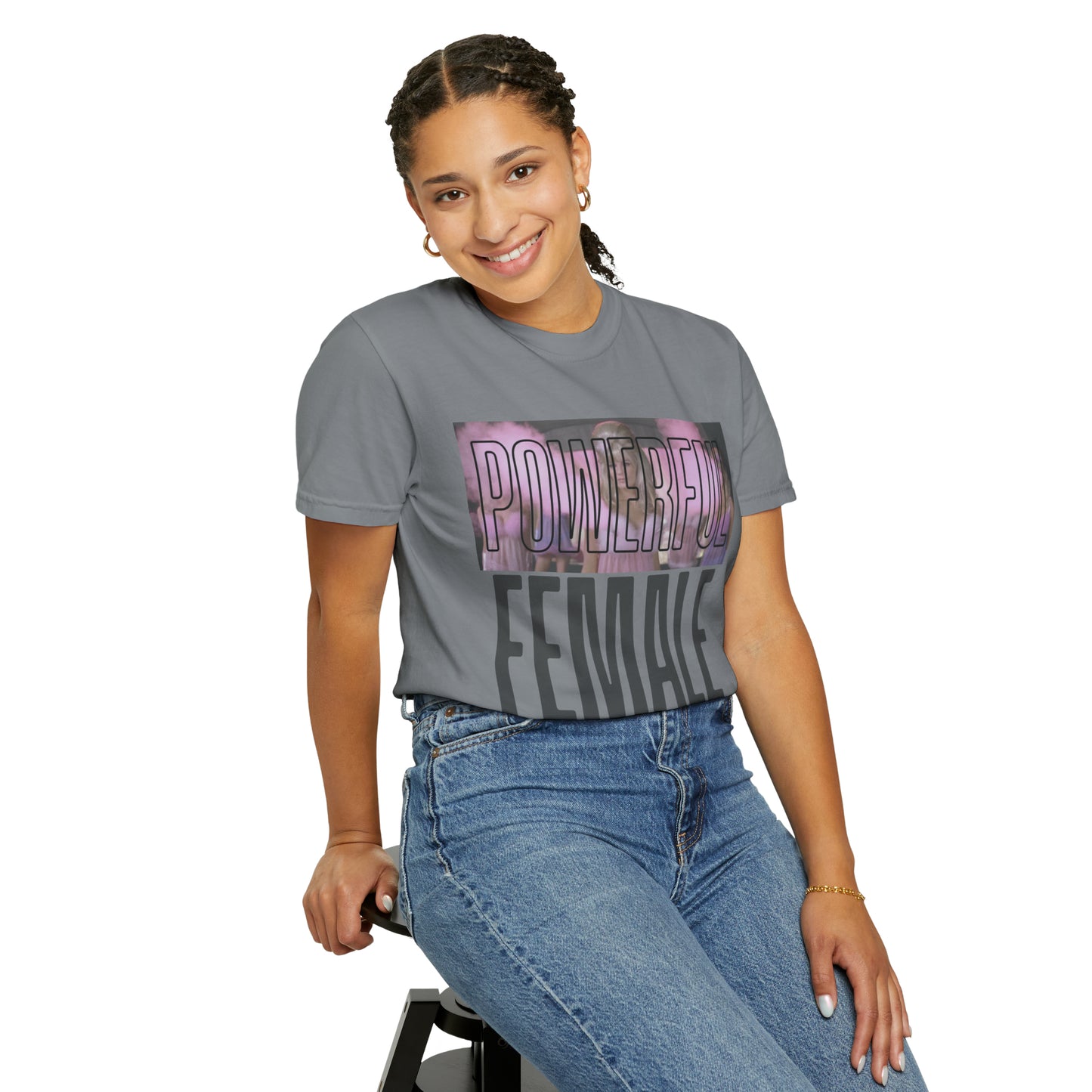 POWERFUL FEMALE | Custom Comfort Colors Tee