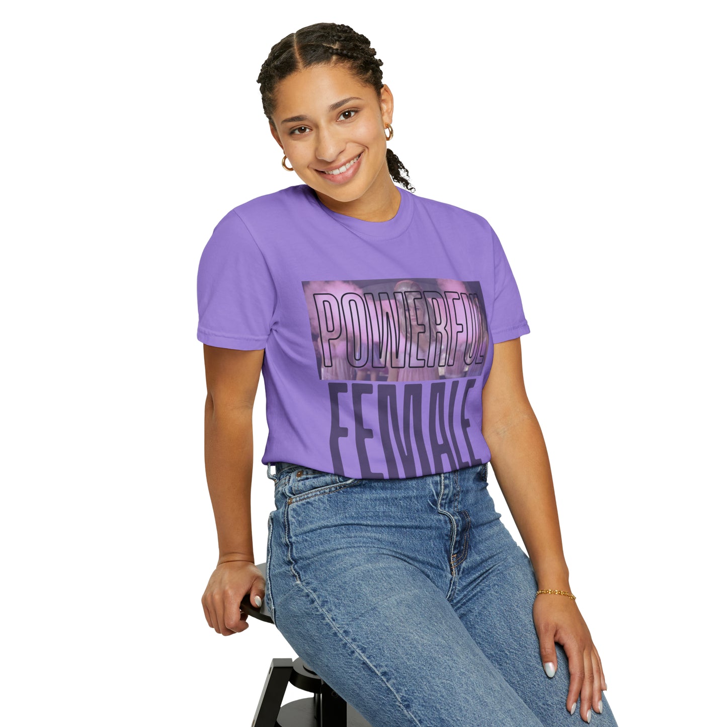 POWERFUL FEMALE | Custom Comfort Colors Tee