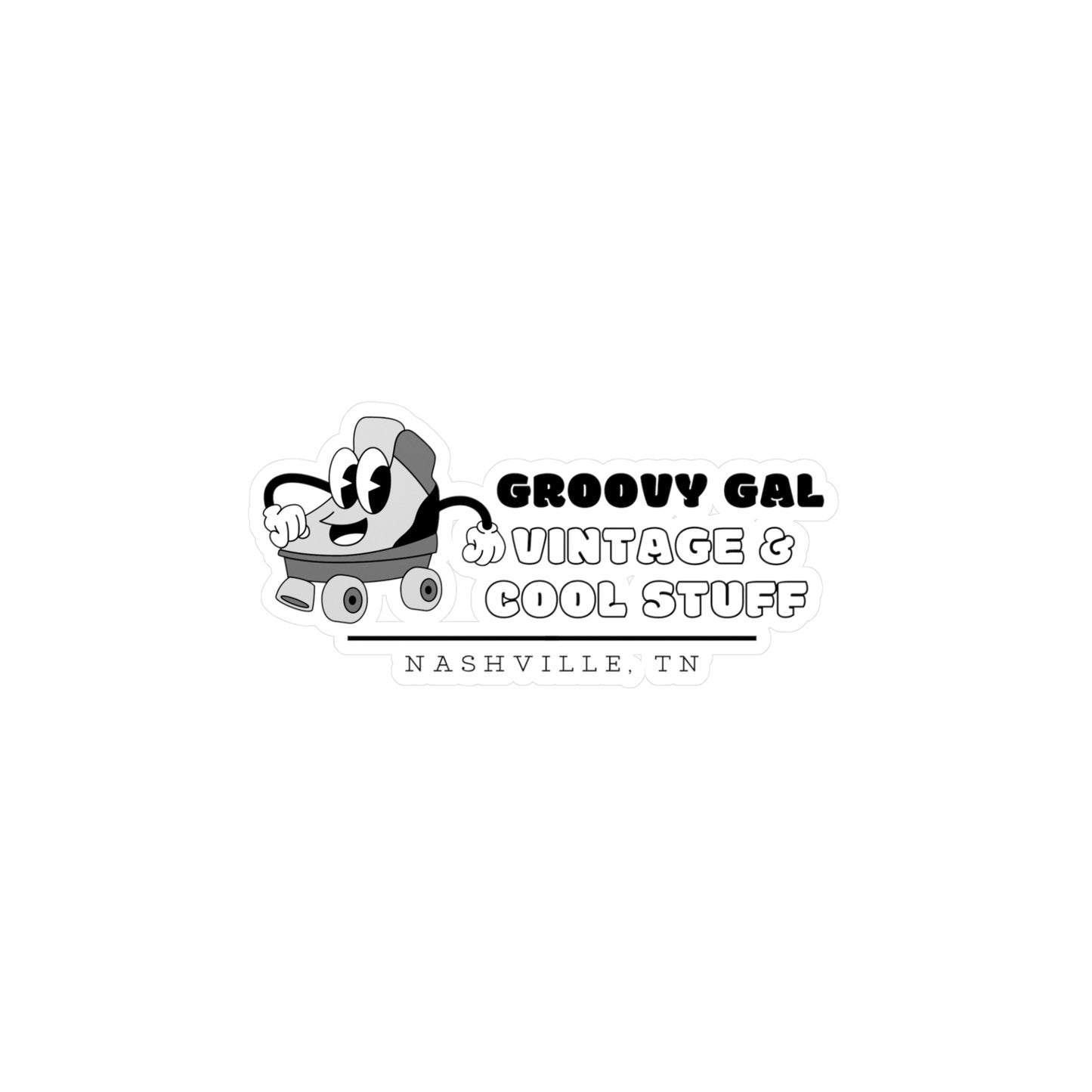 GROOVY GAL | Vinyl Sticker