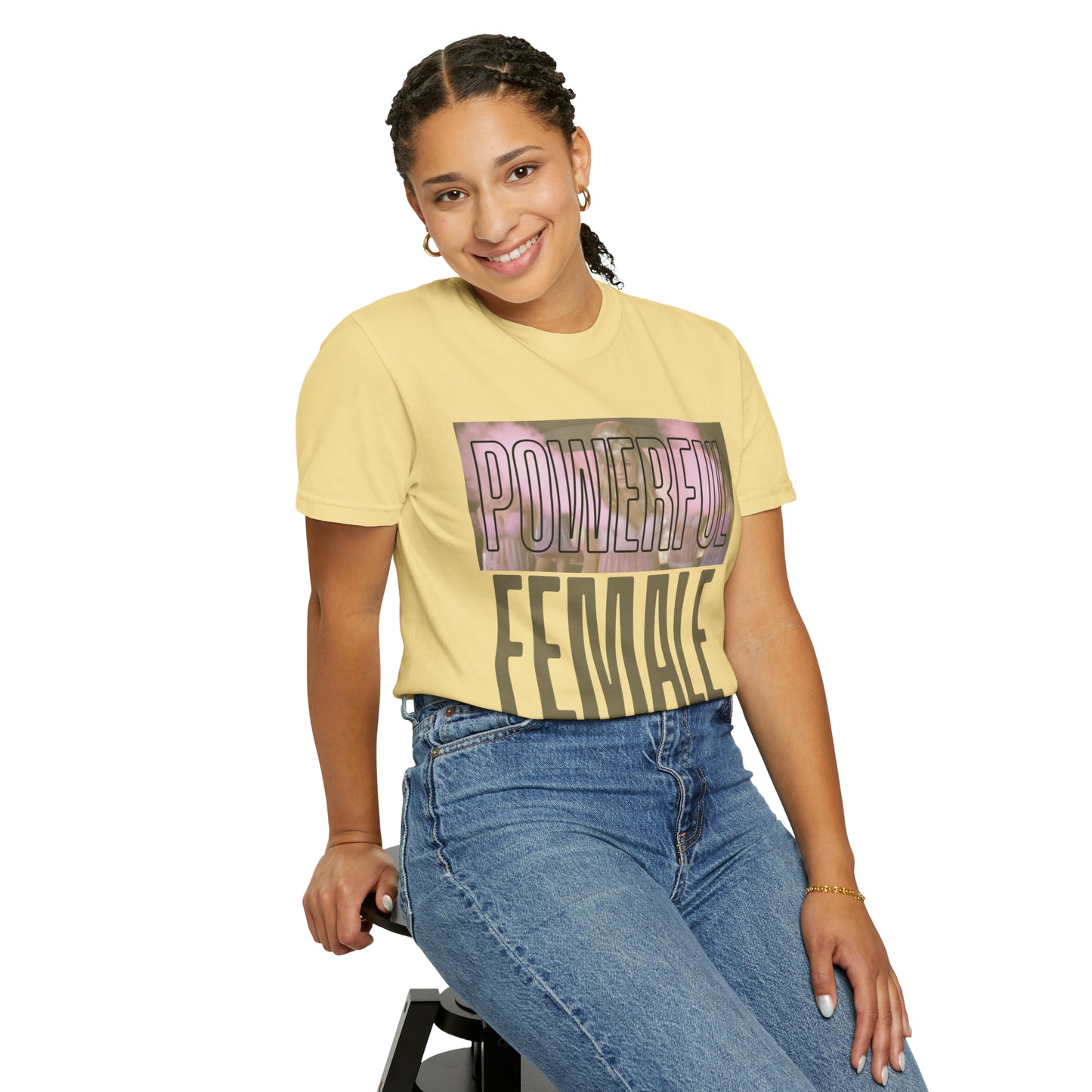 POWERFUL FEMALE | Custom Comfort Colors Tee