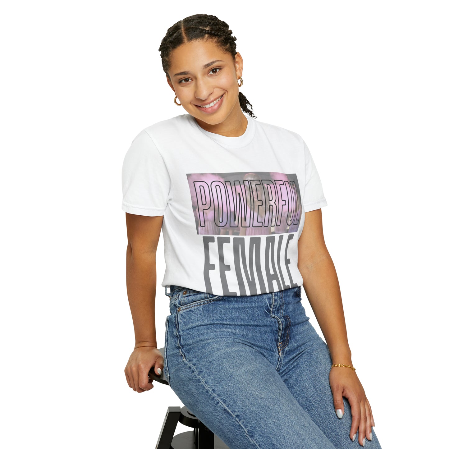 POWERFUL FEMALE | Custom Comfort Colors Tee